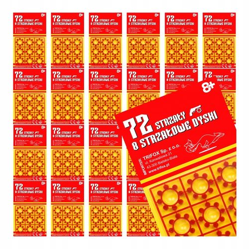 KAPISZONY DO PISTOLETU NABOJE x25 1800 STRZAŁY HUKOWE SPŁONKA 8 STRZAŁÓW na Arena.pl