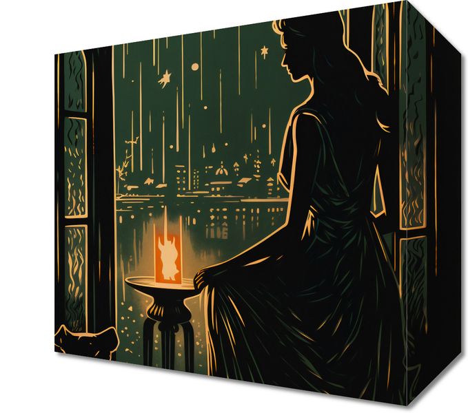 Obraz 20x20cm Nocne Szeptanie zdjęcie 1
