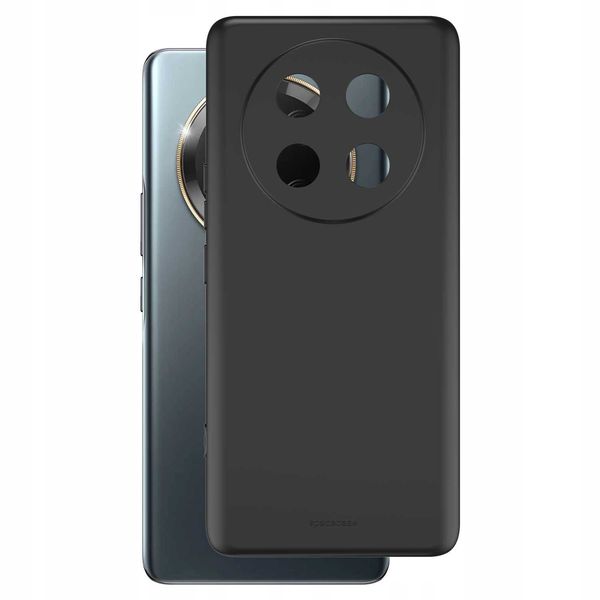 Spacecase Silicone Case 3.0 Honor Magic 7 Lite Black zdjęcie 2