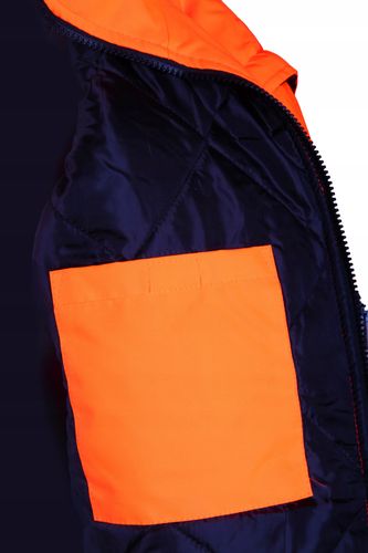 Kurtka robocza odblask BOMBER 2w1 orange L na Arena.pl