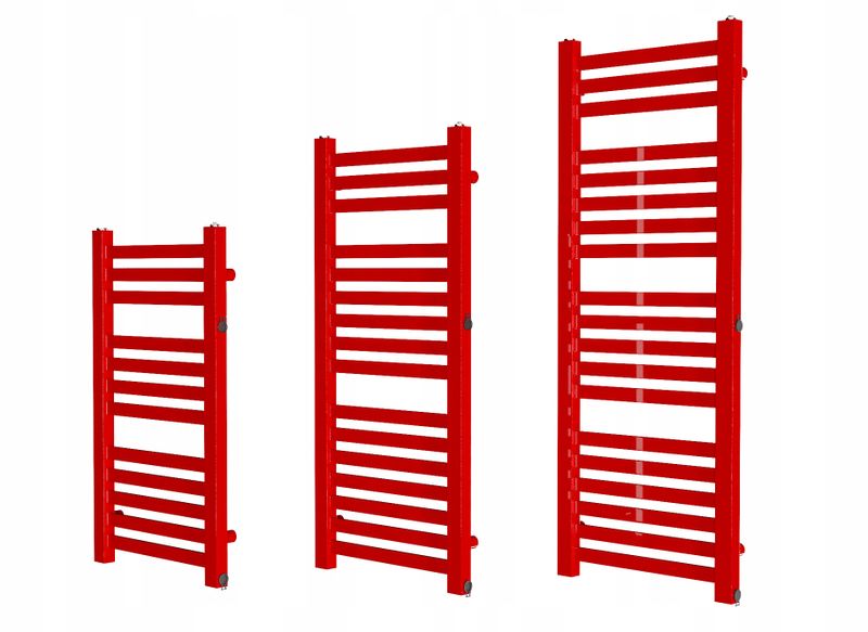 Grzejnik łazienkowy MultiPRO 1150x440 CZERWONY zdjęcie 1
