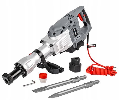 MOCNY MŁOT UDAROWY DO KUCIA WYBURZENIOWY GRAPHITE HEX30 2 DŁUTA 45J na Arena.pl