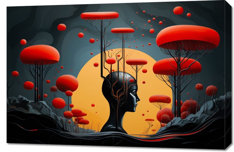 Obraz 90x60cm Myślokształty zdjęcie 1