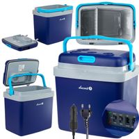 LODÓWKA TURYSTYCZNA Samochodowa Duża Przenośna Funkcja Grzania 12V/230V 32L