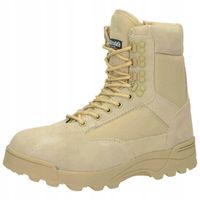 BUTY TAKTYCZNE WOJSKOWE OCHRONA BRANDIT Trekkingowe z Zamkiem COYOTE 44