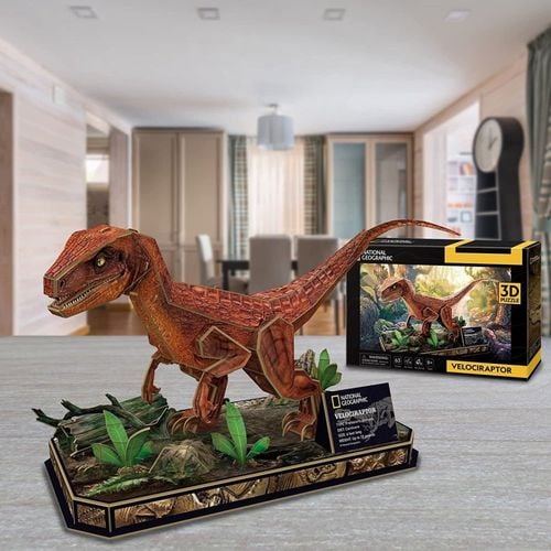 puzzle 3d national geographic welociraptor 0534 na Arena.pl