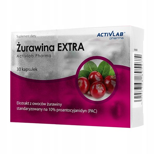 Żurawina EXTRA 30 caps Infekcja Dróg Moczowych zdjęcie 1