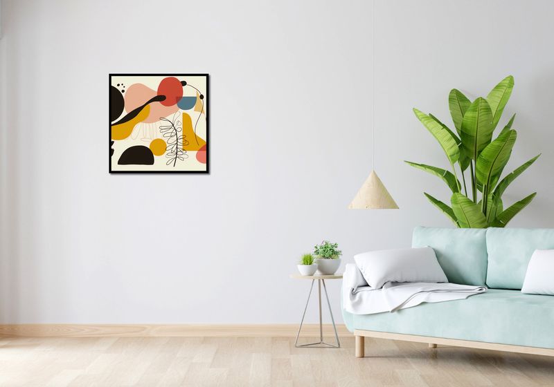 Plakat 60x60cm Rapsodia Barw zdjęcie 4