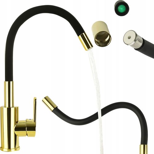 BATERIA KUCHENNA ELASTYCZNA WYLEWKA 360° KRAN GIĘTKA WYLEWKA ZLEWOZMYWAK na Arena.pl