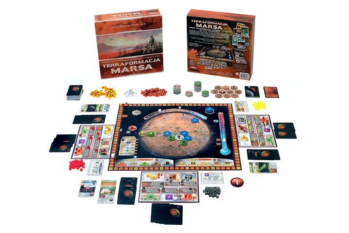 Gra planszowa Rebel Terraformacja Marsa zdjęcie 7