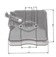 Obudowa filtra powietrza NAC WLBC;SPS;BC z filtrem kpl wykaszarki marketowe NZ179