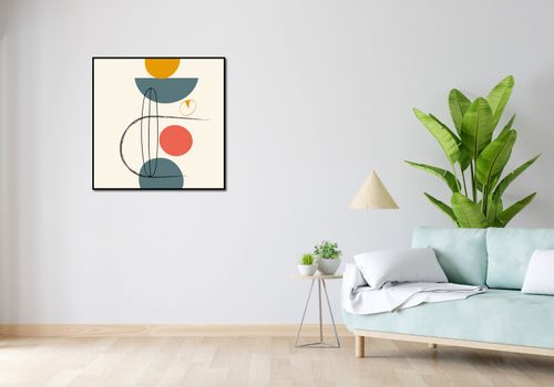 Plakat 80x80cm Równe Kompozycje na Arena.pl