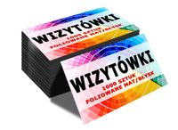 400g WIZYTÓWKI 1000szt FOLIOWANE FOLIA EXTRA MAT/BŁYSK LAMINOWANE PREMIUM!