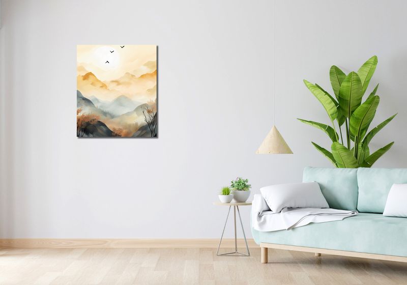Obraz 60x70cm Zorza Świtania zdjęcie 2