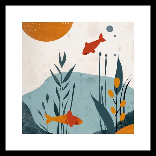 Plakat 20x20cm Podwodny Świat zdjęcie 3