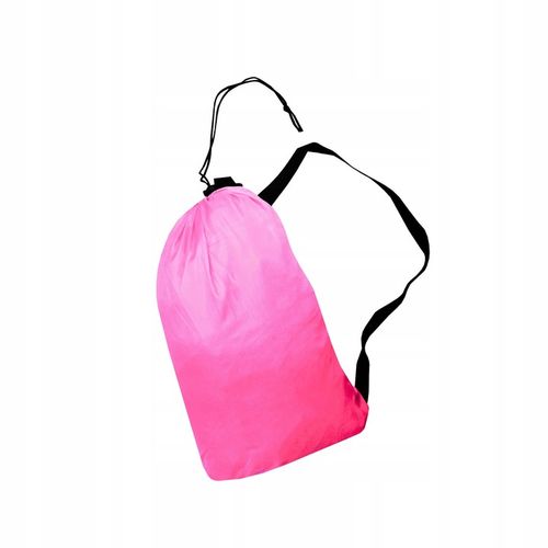 Aga LAZY BAG kanapa na powietrze 230x70 cm Czarny/Różowy na Arena.pl