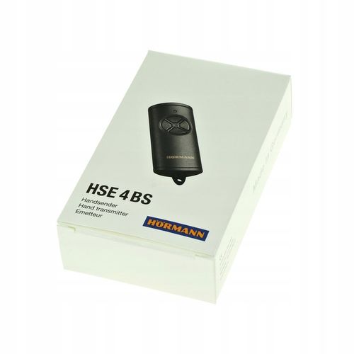 Pilot Hormann HSE 4 BS - BiSecur - Czarny matowy na Arena.pl