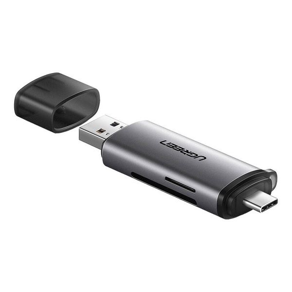 Czytnik Kart UGREEN CM185 USB i USB-C SD microSD DO Windows zdjęcie 1