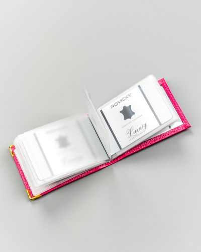 etui na karty skórzane 301-bl-pink na Arena.pl