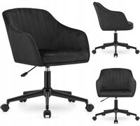 Fotel obrotowy ONYX krzesło BIURKOWE tapicerowane
