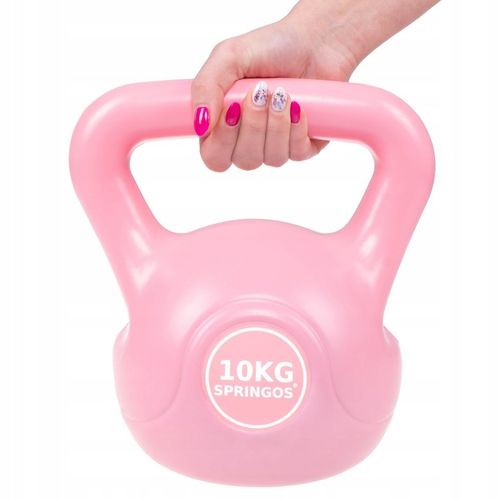 KETTLEBELL odważnik 10 KG kula KETTLE HANTLA hantel FITNESS ABS DO ĆWICZEŃ na Arena.pl