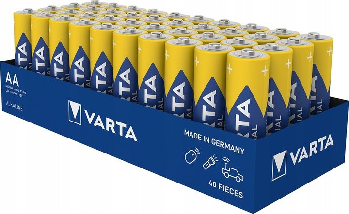 40 x VARTA INDUSTRIAL BATERIA AA LR06 (taca) zdjęcie 1