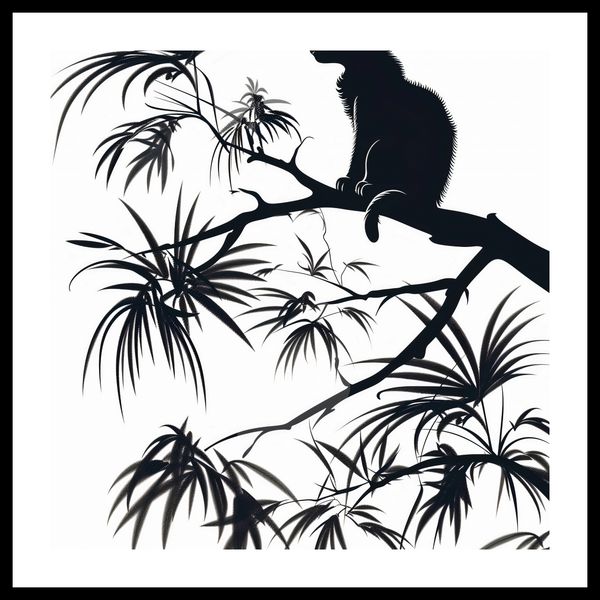 Plakat 40x40cm Na Gałęzi zdjęcie 3