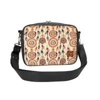 Torebka Łapacz Snów  - Wygodna Torebka Prostokątna Kolor ekoskóry - czarny