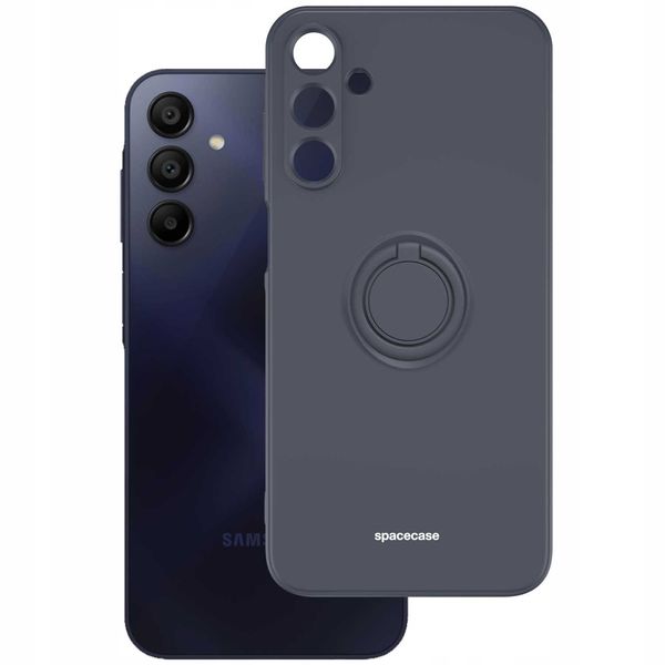Spacecase Silicone Ring Galaxy A15 4G / 5G Black zdjęcie 3