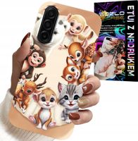 ETUI DO SAMSUNG GALAXY A17 5G - PLECKI DLA DZIECI W ZWIERZĘTA LEŚNE CASE