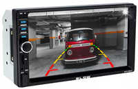 RADIO SAMOCHODOWE BLUETOOTH 2 DIN 7 CALI RDS USB AUX MICRO SD 4x50W PILOT