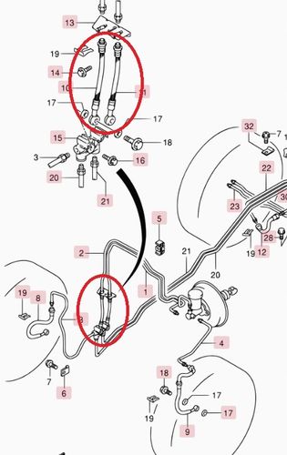 Suzuki Jimny SN413 - Zestaw Przewodów Hamulcowych Teflonowych W Oplocie na Arena.pl