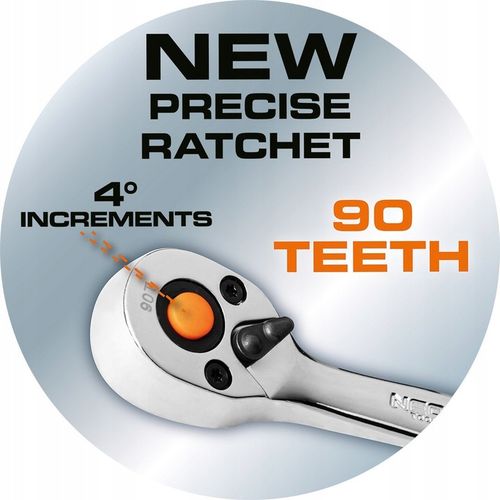 NEO ZESTAW KLUCZE NASADOWE 1/2" 1/4" 73el CRV BITY TORX NASADKI 10-054 na Arena.pl