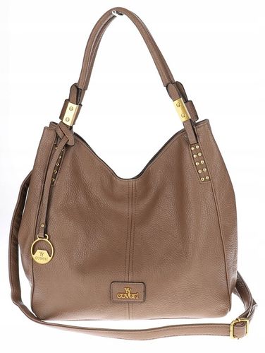 Torebka Damska listonoszka worek na ramię duża pojemna CJLTT1752 Beżowa na Arena.pl