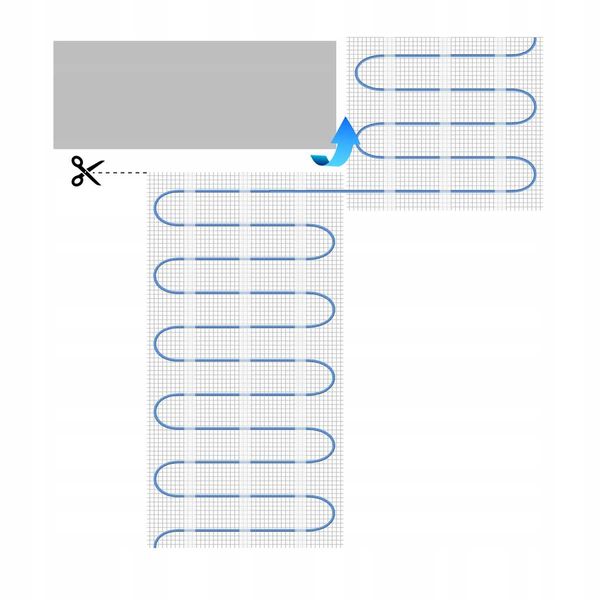 Mata Grzewcza Cronos Blue 150W 2M2 zdjęcie 8