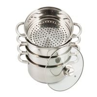 garnek na parę kinghoff 5 elem. 22cm kh-3329