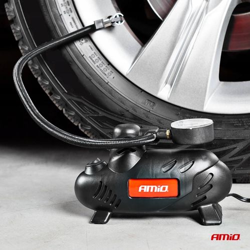 KOMPRESOR SPRĘŻARKA SAMOCHODOWA POMPKA 12V AMIO na Arena.pl