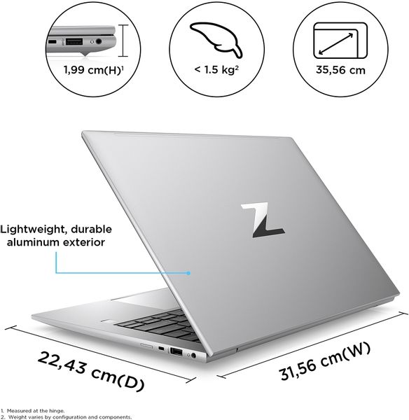 HP ZBook Firefly 14 G9 WUXGA IPS Intel Core i5-1240P 12-rdzeni 16GB DDR5 512GB SSD Windows 10 Pro 69Q69EA zdjęcie 12