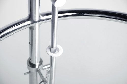 Stolik GREY - szkło, chrom na Arena.pl