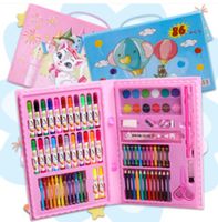 KX6355 Zestaw plastyczny do malowania w walizce 86el.