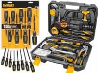Zestaw narzędzi kluczy walizka narzędziowa / PREZENT / 127 części + DEWALT