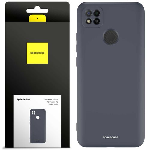Spacecase Silicone Case Redmi 9C black na Arena.pl
