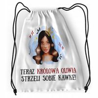 Plecak Dla Oliwii Sportowy Szkolny Worek Torba Z Nadrukiem Ze Zdjęciem