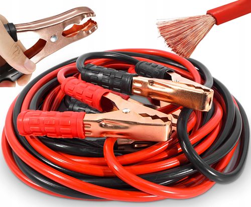 SOLIDNE KABLE PRZEWODY ROZRUCHOWE 800A 6M STARTOWE GRUBE POKROWIEC ETUI na Arena.pl