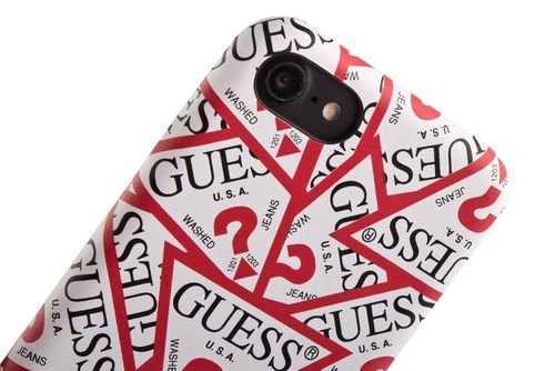 GUESS HARD CASE TRIANGLE Apple iPhone 7/8 4,7 - WHITE na Arena.pl