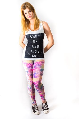 LEGINSY WORK OUT PINK na Arena.pl