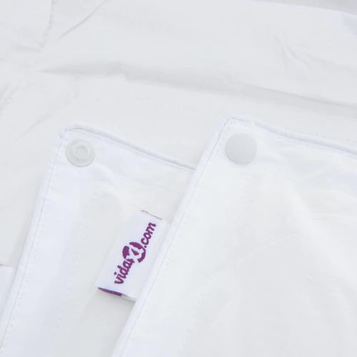 Zestaw kołdry zimowej z poduszką 3 pcs Biały 240 x 220 cm na Arena.pl