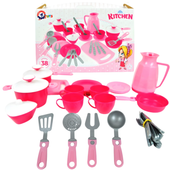 Duży Zestaw Kuchenny 38E Filiżanki Garnki Patelnia Art.3275