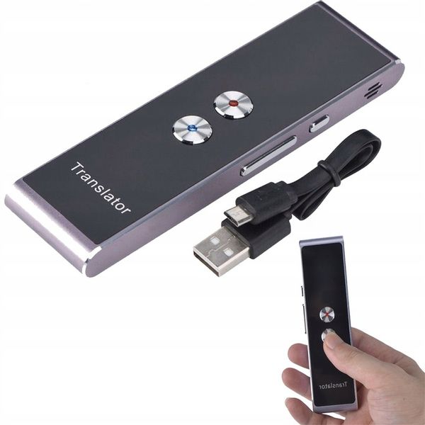 PRZENOŚNY TRANSLATOR BLUETOOTH TŁUMACZ MOWY NATYCHMIASTOWY WIELOJĘZYCZNY zdjęcie 1