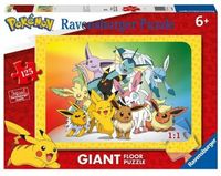 Edukacyjna UKŁADANKA Zestaw Puzzli PUZZLE Rozwijające Motorykę POKEMONY